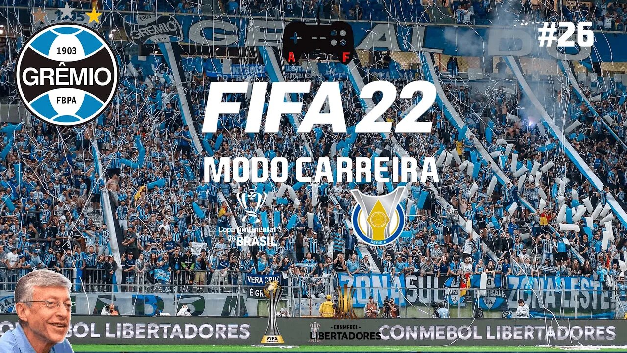 FIFA 22 Modo carreira com o Grêmio! Dia de clássico Gaúcho! #26 #grêmio