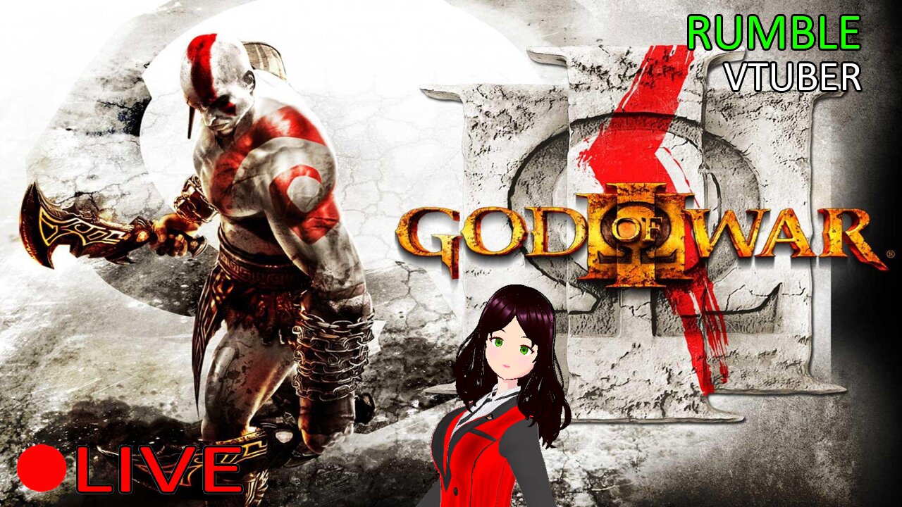 (VTUBER) - Final Showdown with Zeus? - God of War 3 #4 - RUMBLE