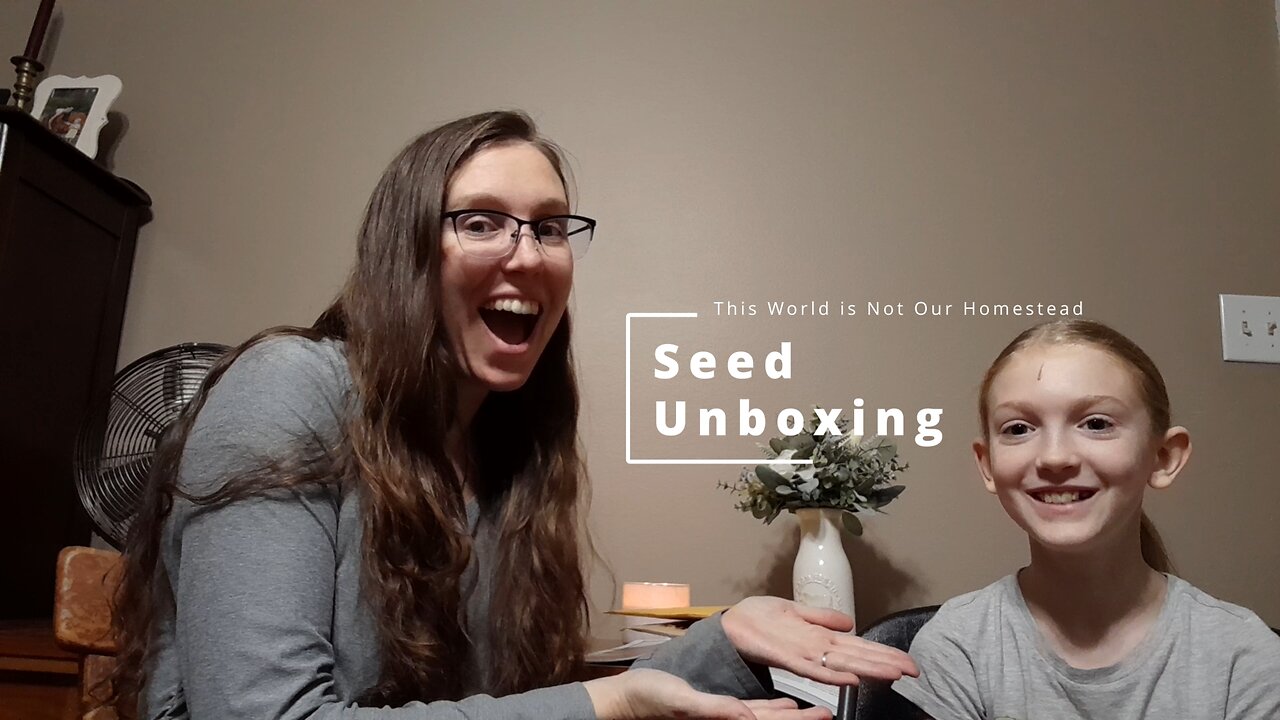 Seed Unboxing (Arkansas Garden 2024)