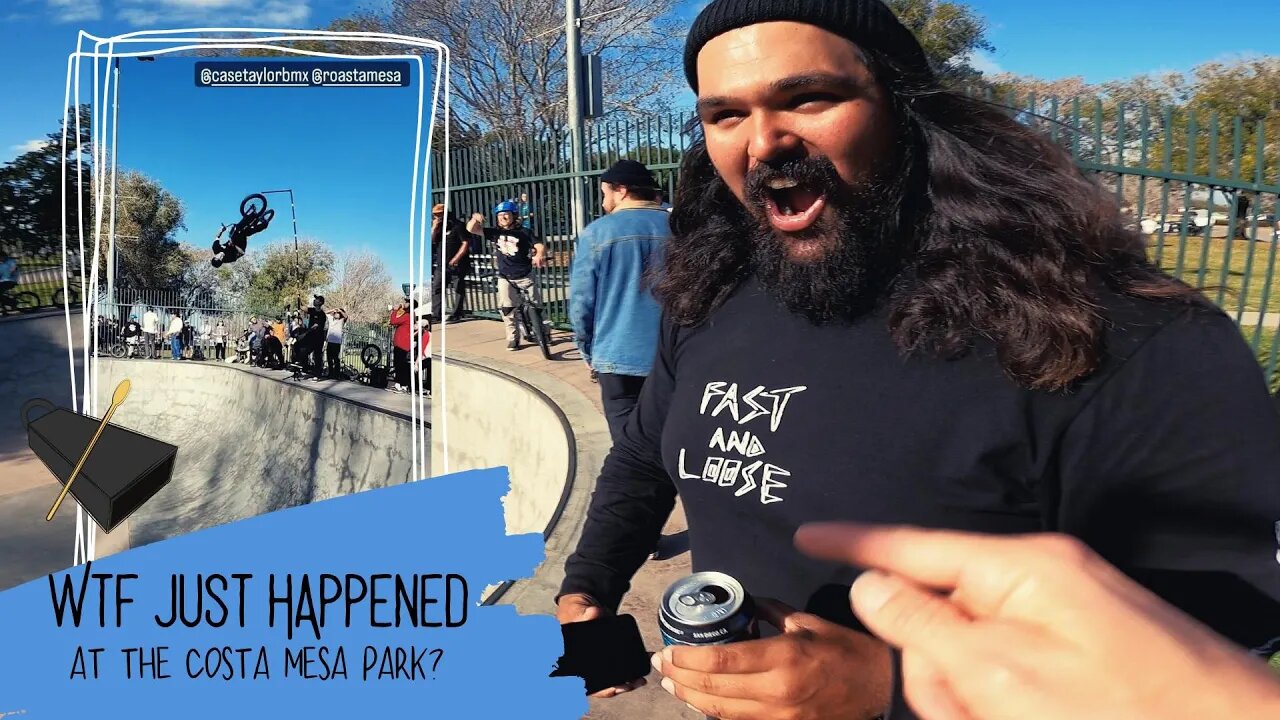 WTH just happened in Costa Mesa?! // BMX JAM