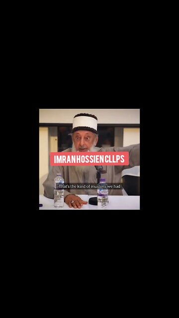 WE USED TO HAD THAT KIND OF MUSLIMS #Shorts