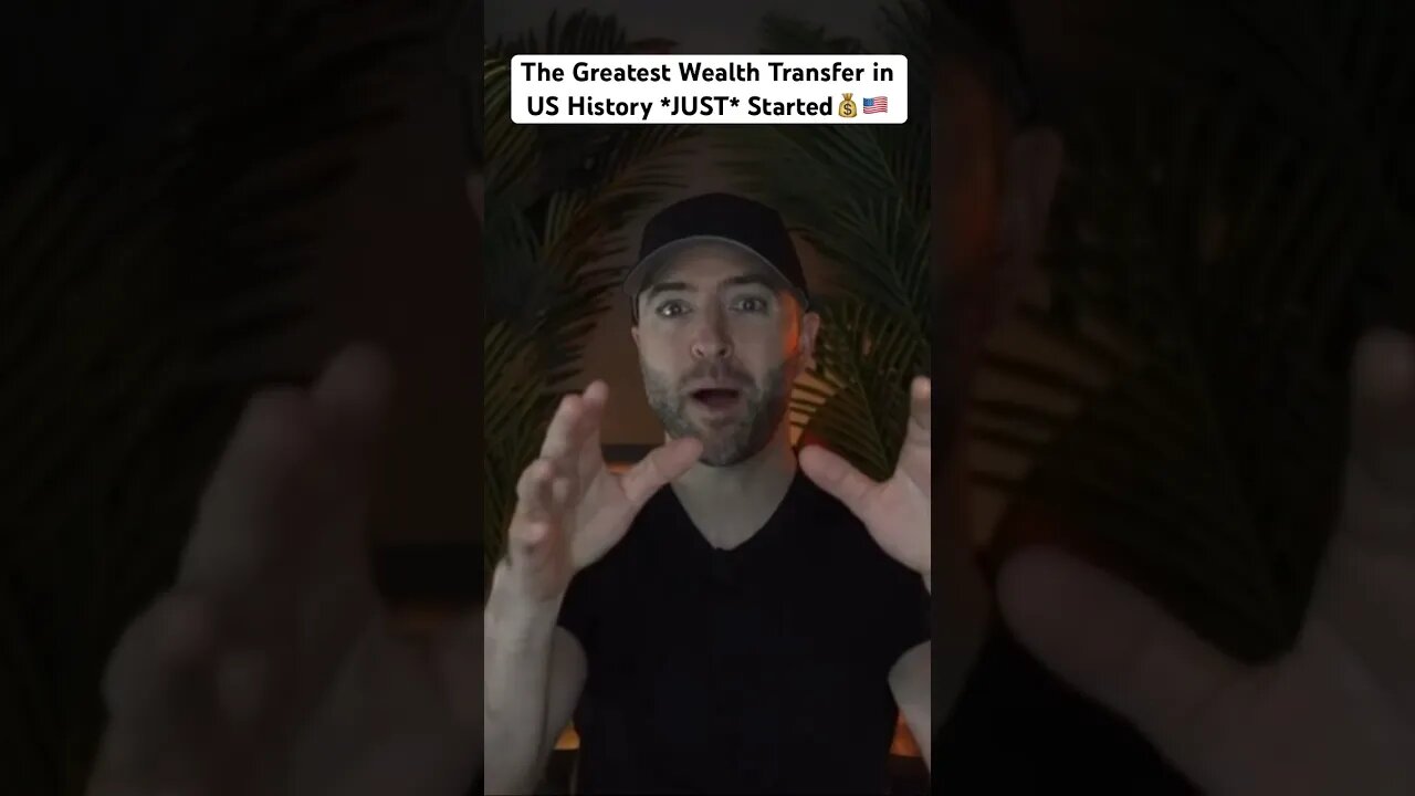 The Greatest Wealth Transfer in US History *JUST* Started💰🇺🇸 #wealthtransfer #economy #money #tax