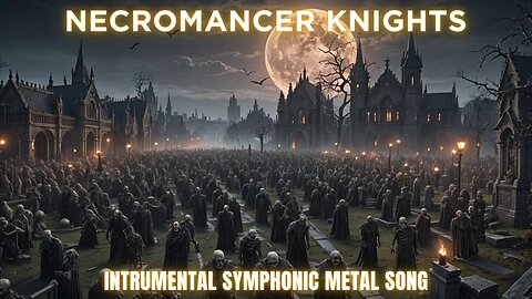 Necromancer Knights - Instrumental Symphonic Metal Song , Epic Gothic Doom Heavy Metal