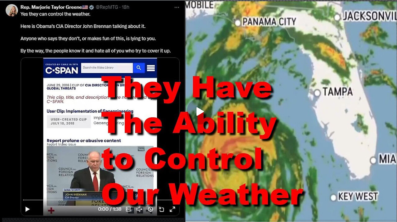 They Can Control Our Weather – They’ve Told Us Before But Were We Listening?