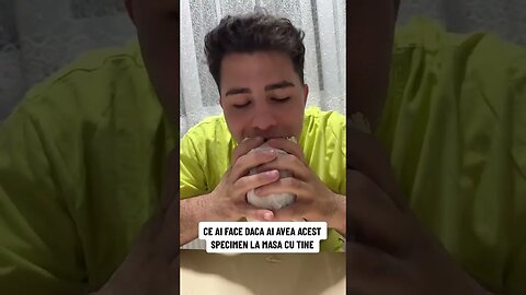 OMUL CARE MANANCA CEL MAI URAT #oguritamica #mancare #mancaciosul #food #romania