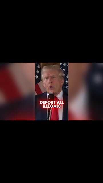 Trump: We Will Deport The Illegals - 8/8/24