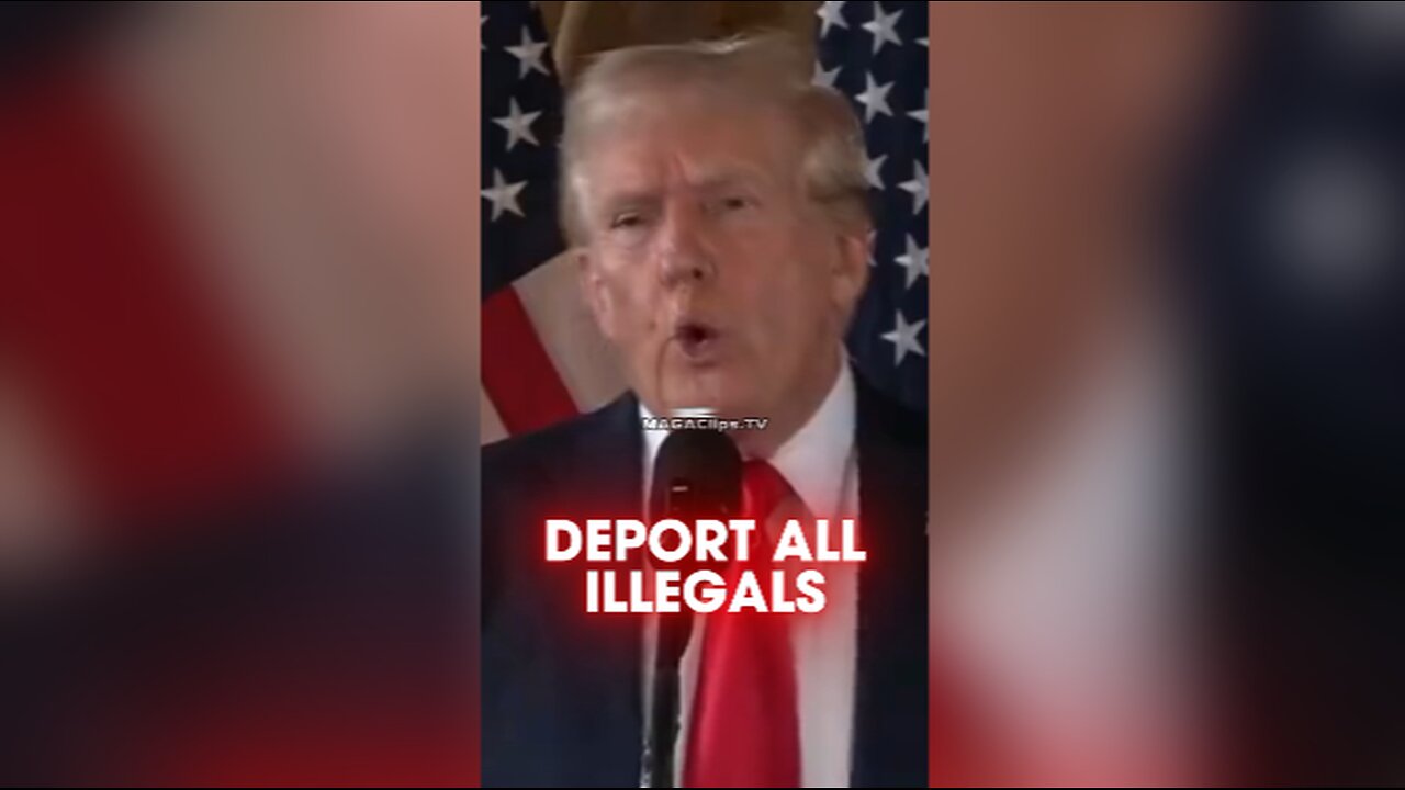 Trump: We Will Deport The Illegals - 8/8/24