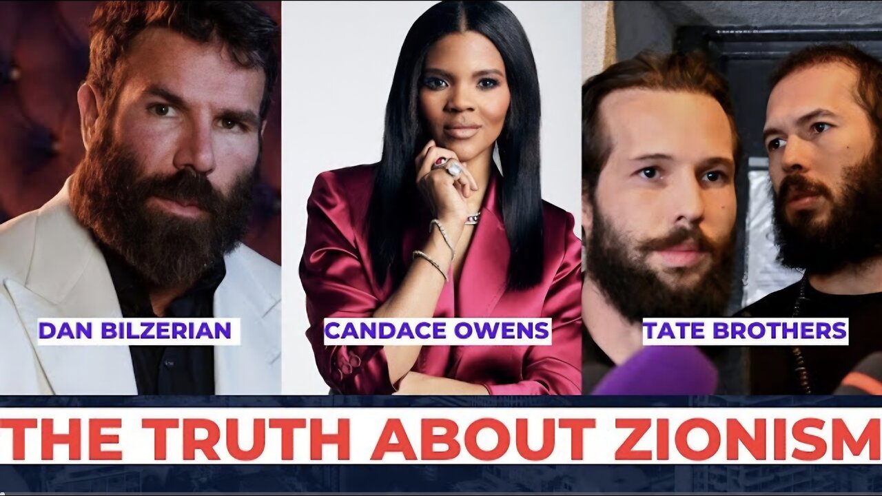 HOT DEBATE ON TRUTH ABOUT ZIONISM WITH CANDACE OWENS, DAN BILZERIAN, TATE BROTHERS