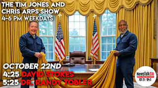 The Tim Jones and Chris Arps Show 10.22.2024 David Stokes | Dr. Randy Tobler