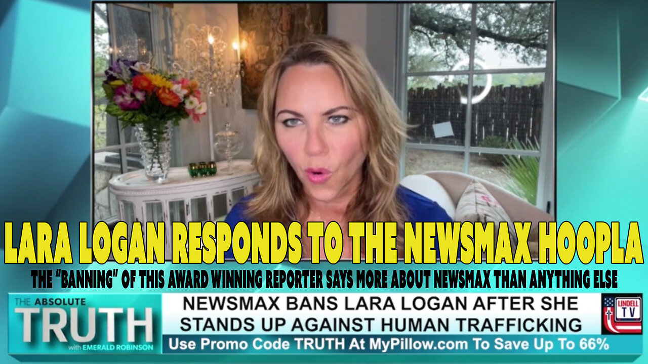 Lara Logan Responds the Newsmax Hoopla