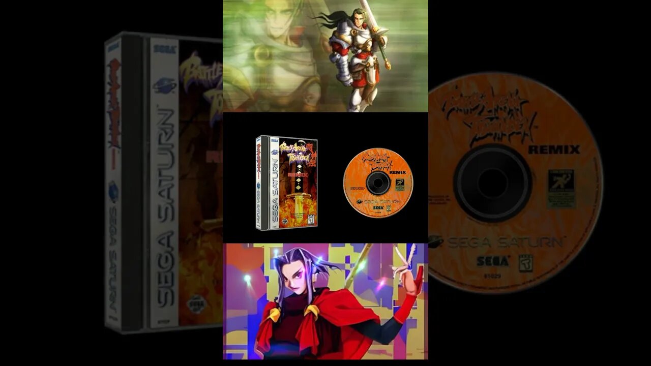 Battle Arena Toshinden Remix-SEGA SATURN-ORIGINAL SOUND TRACK #1