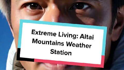 Extreme Living: Altai Mountains Weather Station