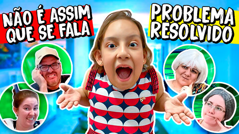Problema Resolvido & Não é assim que se fala (ft Maria Clara - MC DIVERTIDA)