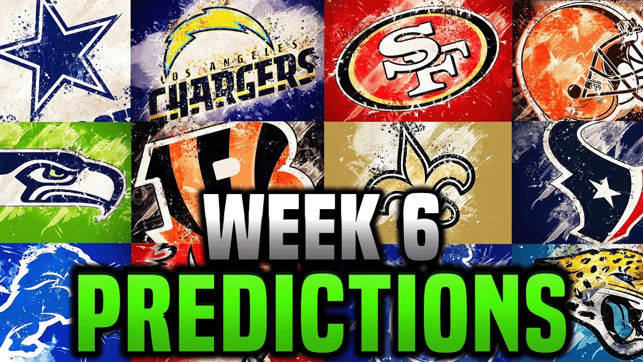 NFL Week 6 Bets & Picks + Best CFB Bets