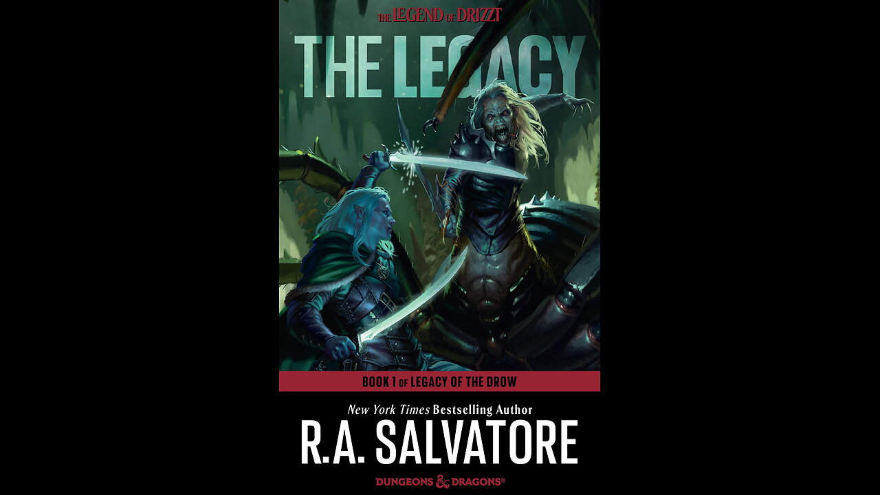 The Legacy, audiobook, r a salvatore, starless night,