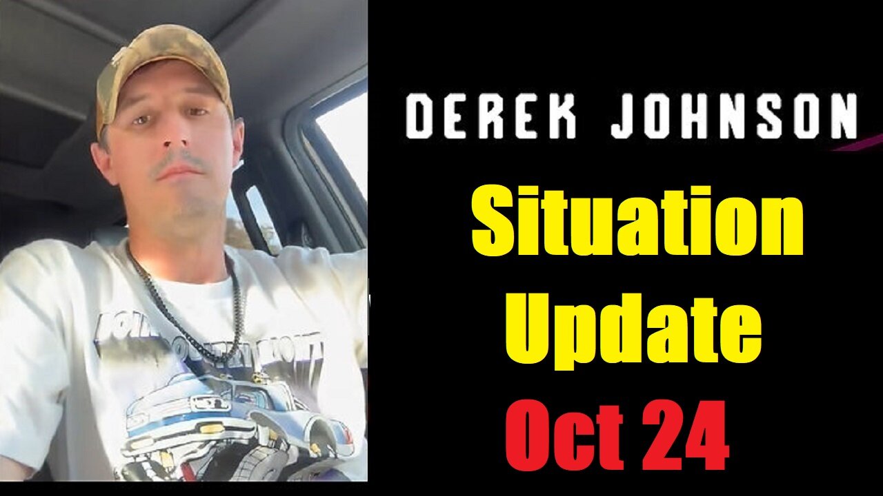 Derek Johnson Situation Update Oct 24: "Important Update By Derek Johnson & Brad Wozny"