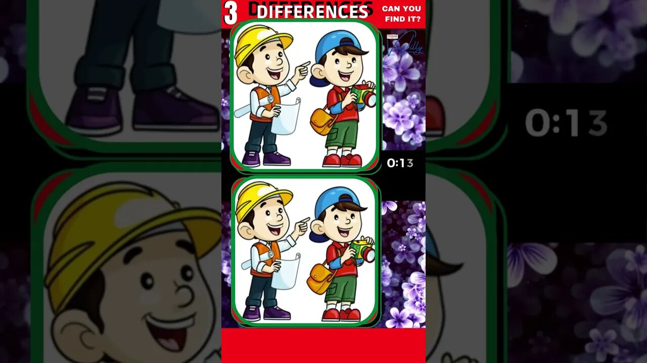 3 DIFFERENCES GAME | #87