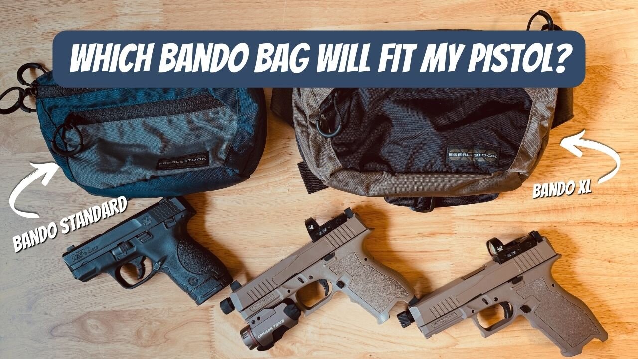 Which Bando Bag Size Fits Your CCW? Bando Bag Size Comparison