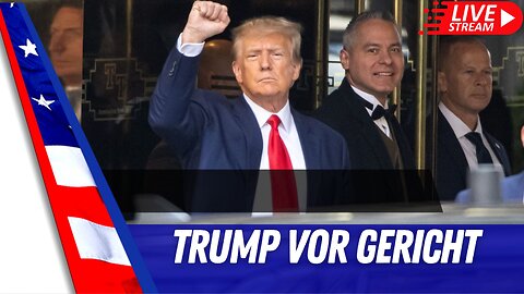 Trump auf dem Weg zum Gericht LIVE