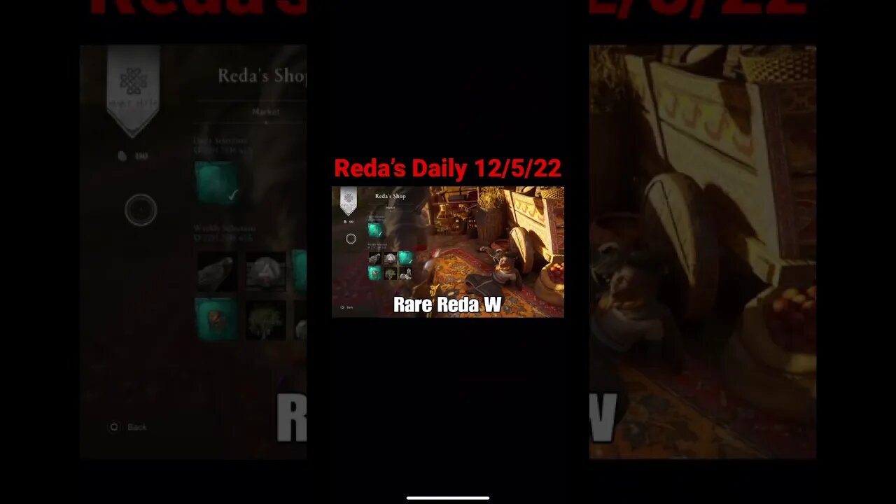 Reda’s Daily 12/5/22