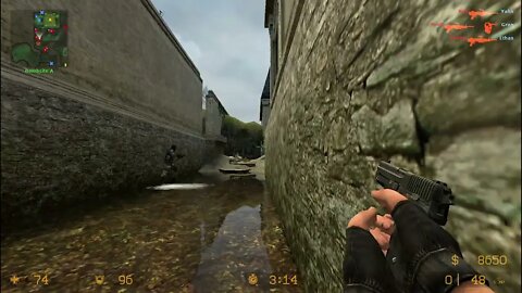 Counter Strike Source Chateau #7 Only Machine Guns