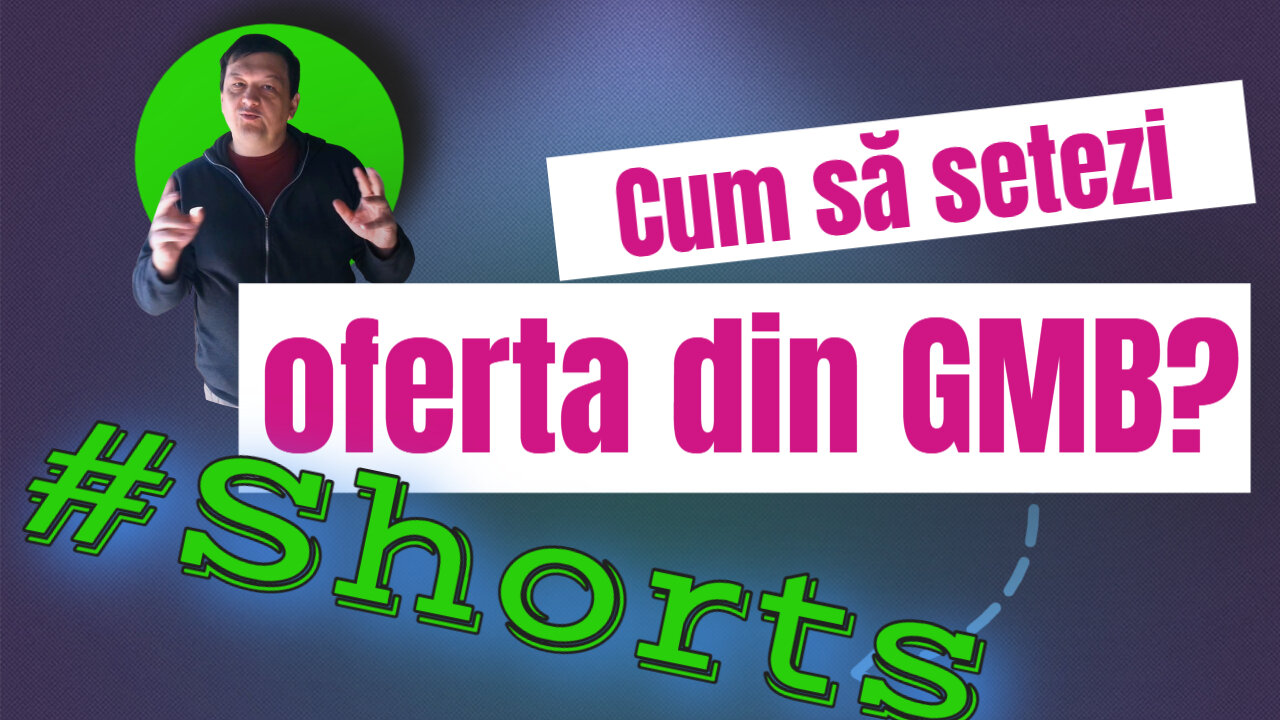 Cum sa primești oferte din profilul Google My Business#Shorts