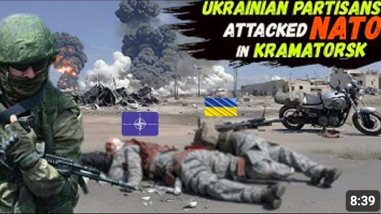 Ukrainian Partisans Eliminated NATO and AFU Officers in KRAMATORSK┃RUS Army Is Surrounding SELIDOVO