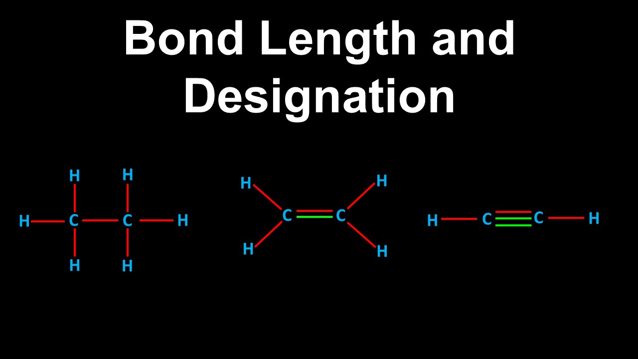 Covalent Bond Designations, Bond Length - AP Chemistry