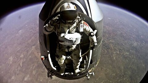 Jumping From Space! - Red Bull Space Dive - BBC