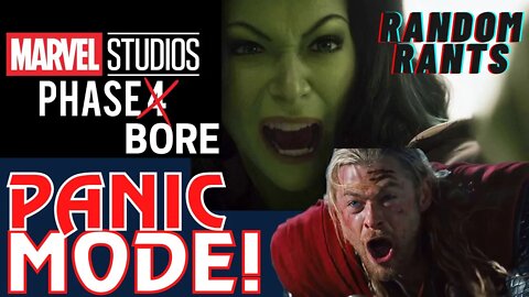 Random Rants: Marvel's Phase 4 FAILURE Causes Shift In Phases 5 & 6 | Full Blown DESPERATION Time!