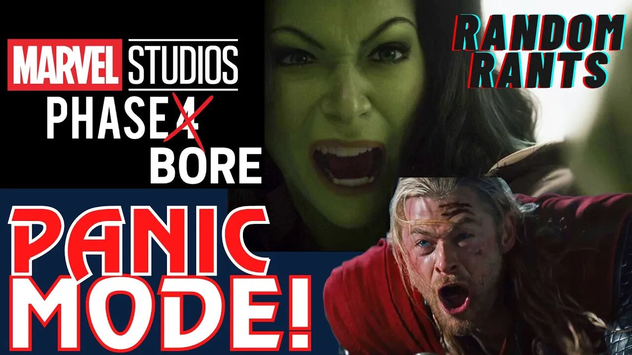 Random Rants: Marvel's Phase 4 FAILURE Causes Shift In Phases 5 & 6 | Full Blown DESPERATION Time!