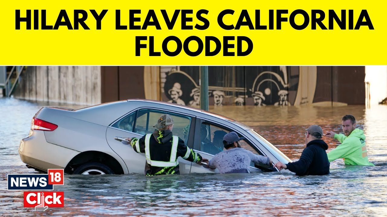 Hurricane Hilary Updates | Tropical Storm Hilary Leaves California Flooded