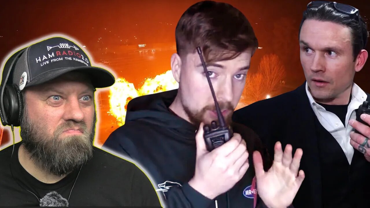 Ham Radio Operator REACTS to MrBeast on the Radio!