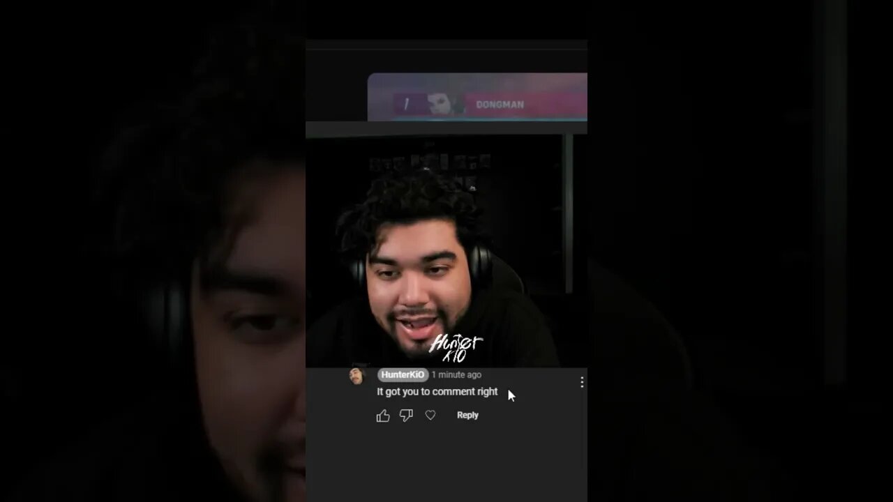 Hello HATERS... #streamer #hunterkio #reaction