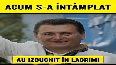 🔴 AU IZBUCNIT ÎN LACRIMI