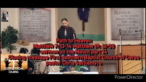 path to Heaven Matthew 7: 13-14 Matthew 19: 16-30 sermon on the Mount part 14