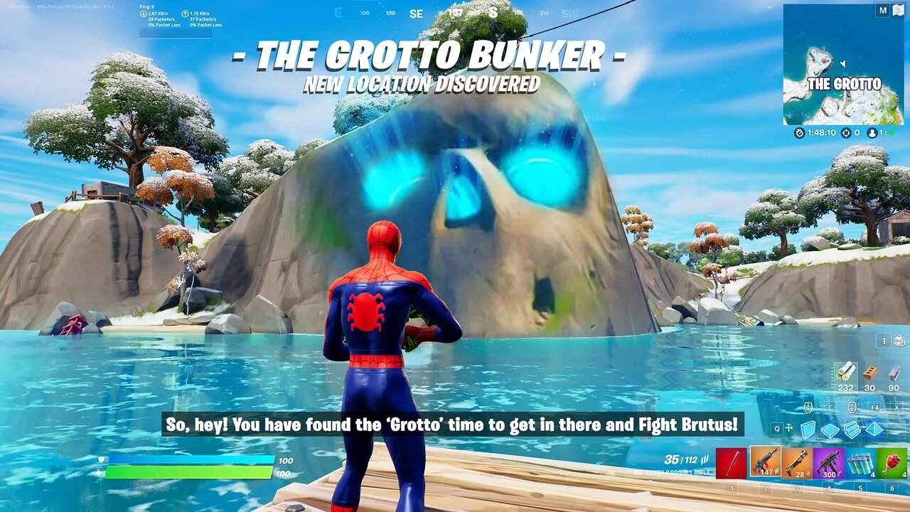 THE GROTTO IS BACK IN CHAPTER 3 UPDATE! (Crazy Cave Location, Mythic SMG, IO outposts)