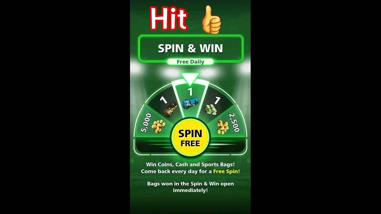 #FootballStike lucky spin