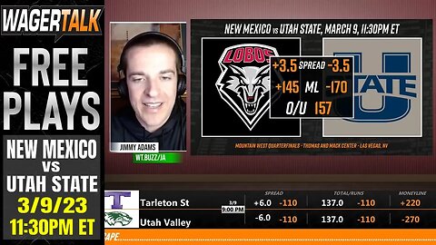 College Basketball Predictions and Picks Tonight | New Mexico vs Utah State Betting Advice | March 9