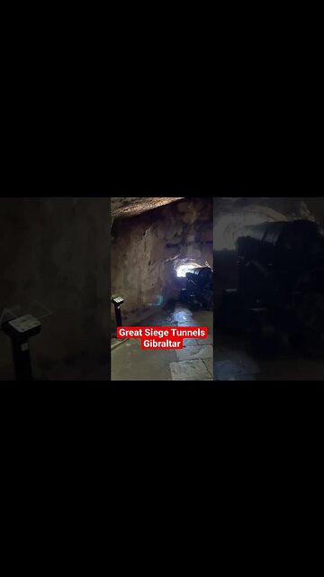 Great Siege Tunnels Gibraltar #shorts