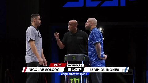 POWER SLAP- NICOLAE SOLCOCI VS ISAIH QUINONES