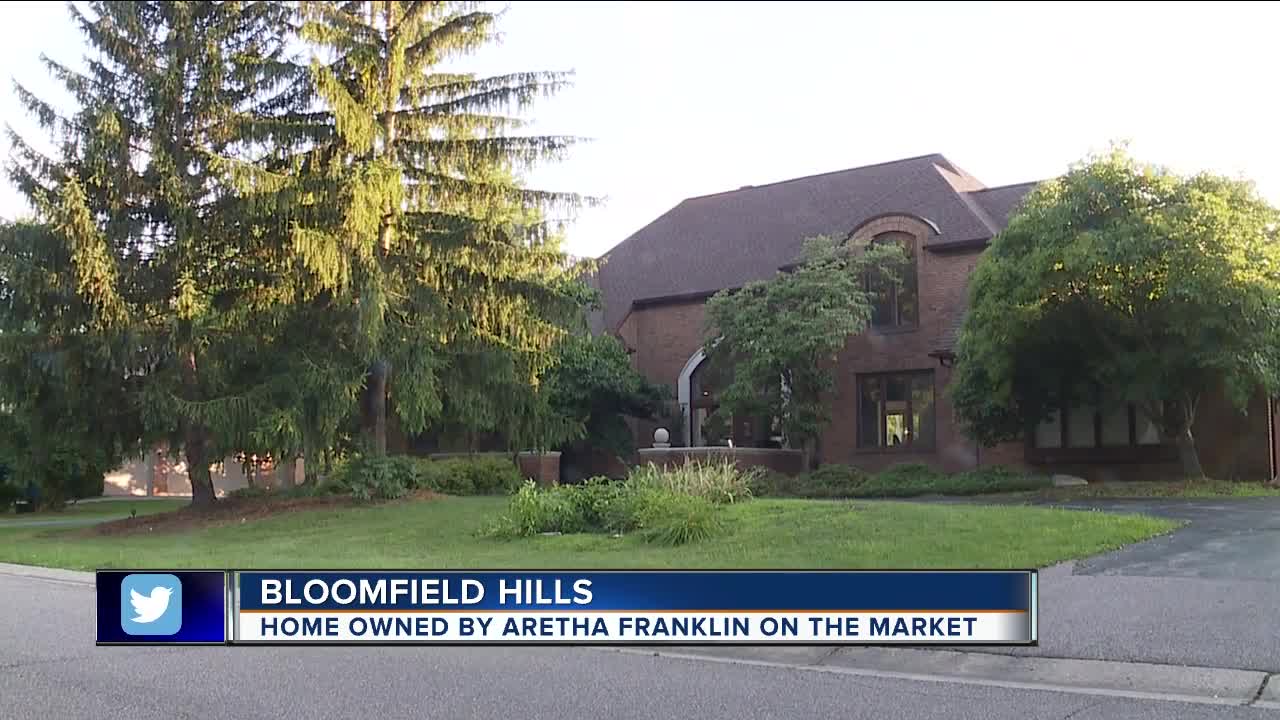 The late Queen of Soul's Bloomfield Hills home hits the market for $1.2 million