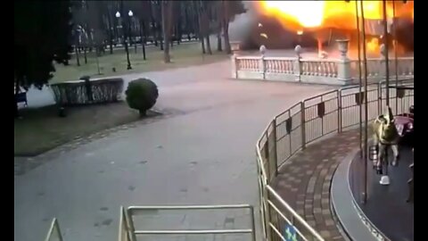 Missile attack on Gorky park