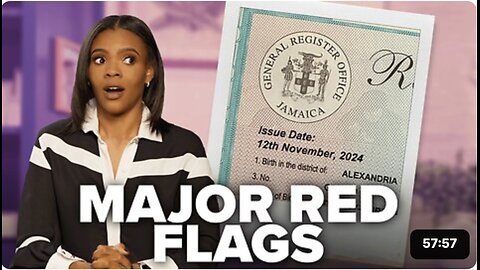 Jamaica Finally Sent Us Kamala’s Father’s Birth Certificate | Candace