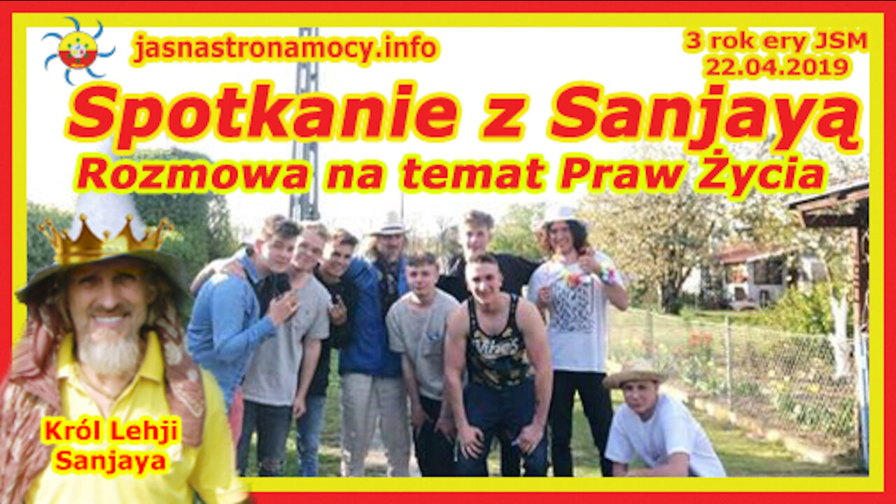 Spotkanie z Sanjayą – Rozmowa na temat Praw Życia