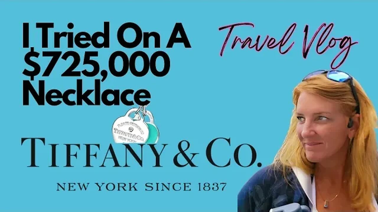 Ultimate Experience at Tiffany & Co. NYC | Trying on a $725,000 Necklace and 5-Carat Diamond Ring!