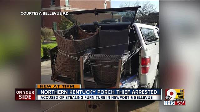 Northern Kentucky porch thief arrested