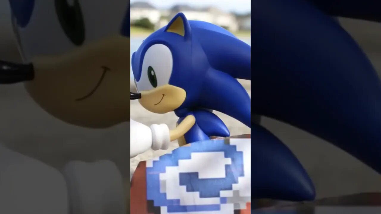 Sonic the Hedgehog Stop Motion Zone 1-4 #shorts #sonicthehedgehog #stopmotion #viral #viralshorts