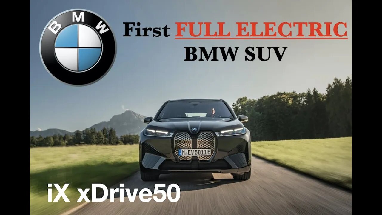 The first Full-ELECTRIC BMW SUV iX xDrive50 | Best Videos