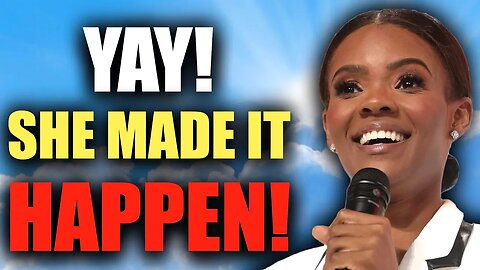 JUST IN: CANDACE OWENS SHOCKS THE WORLD!